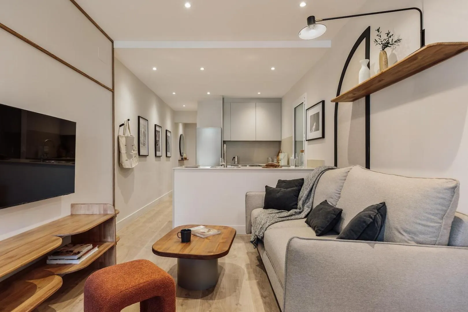 Apartmán Yaz - 2 Bedrooms And Balcony In El Putxet Barcelona